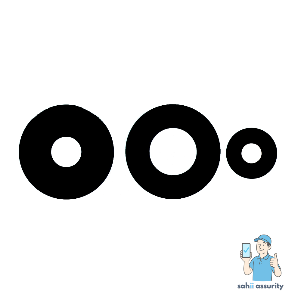 Camera Lens for Xiaomi Redmi Note 13 Pro Plus 5G Black